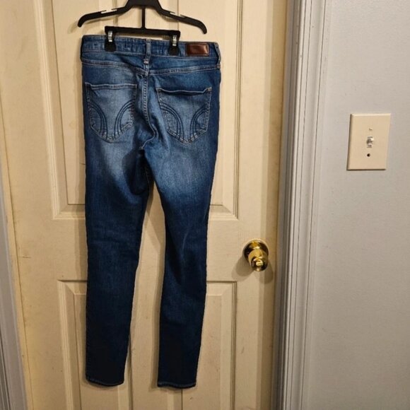 Hollister hi-rise super skinny stretch jeans SIZE 3R - Picture 4 of 5